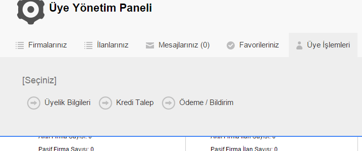 4 KAYIT EKLEME KREDİ YAPISI ve ÖDEME ALMA YAPISI HAKKINDA BİLGİLER GENEL AÇIKLAMA Üyelerin kayıt ekleyebilmesi için hesaplarında kredi yüklü olmalıdır Üye kayıt olurken (ya da sonradan) üye hesabına