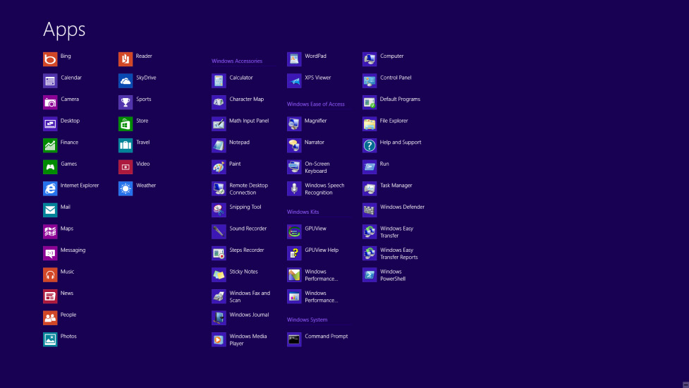 Windows 8 Windows 8 için: 1. Sağ tıklatın ve ekranın sağ altındaki Tüm uygulamalar öğesini tıklatın.