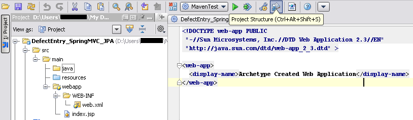 Tarayıcı açıplıp adres satırına http://localhost:8080/index.jsp yazıldığında aşağıdaki ekran yüklenecektir. Çalışan uygulamayı durdurmak için Ctrl + F2 tuş kombinasyonu kullanılabilir.