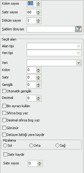 ALT+S tuşları ile kaydedildikten sonra, bu form isimleri ilgili evrakların ALT+F pencerelerine otomatik olarak gelecektir.