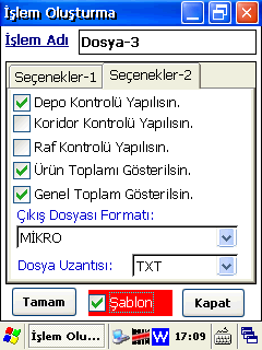 Hareket İşlemleri Bk-Mobile Programının Kullanımı El terminalinde ürünler ile ilgili hareket işlemleri (sayım, giriş, çıkış, sevkiyat, demirbaş takibi vb.