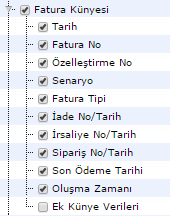 Şirkete ait ek tanımlar (Abone No, Dosya No, vb.) alanlar yukarıda eklenmemiş olsa da eğer fatura verisinde mevcutsa şablon üzerinde görüntülenecektir.