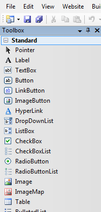protected void Button1_Click(object sender, EventArgs e) Label1.Text="Visual Studio.