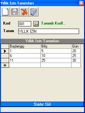 Fazla Mesai Masraf Yerleri Bu Formda Personellerin Firmada Yapacakları Fazla Çalışmaların Yerleri Tanımlanır. Fazla Çalışanlar Raporlarında Filtrelemek İçin Kullanılır.