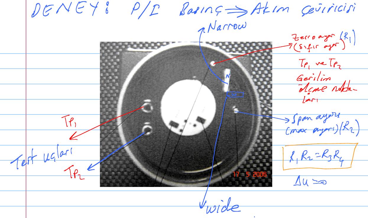 Fark basınç transmiterin yüksek basınç girişine standart test gauge çıkışını bağlayınız. Alçak basınç girişi atmosfere açık olacaktır. Transmiter beslemesinini 24 Vdc olarak ayarlayınız.