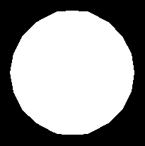 Şekil 333'de soldaki kürede yatay ve dikey kesim 10, sağdakine ise 25 olarak verilmiştir. Şekil 337: 10 kesim (sol) ve 25 kesim (sağ) 3B nesneler için Şekil 332'de Normaller kullanılmıştır.