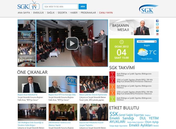 SGK Dijital Medya Projeleri www.sgkcocuk.gov.