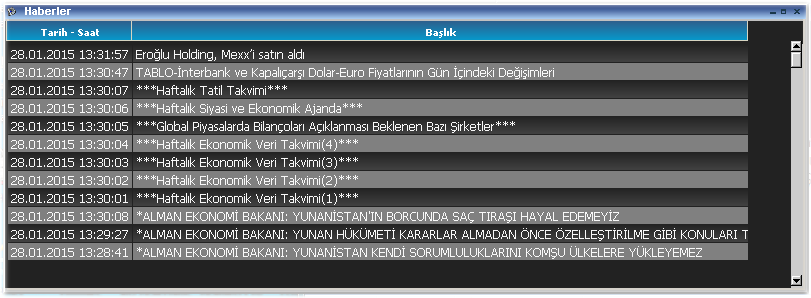 3) Foreks Haber Merkezi - BİST Şirket Haberleri Foreks Veri Tabanlı hizmet veren internet şubemiz ile Foreks