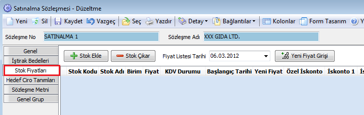 Satın alma sözleşmesi aracılığı ile iştirak bedellerini takip edebilirsiniz. Hareketler Pos İşlemleri İştirak Bedelleri Hareketleri bölümünden otomatik raporlayıp faturalandırabilirsiniz.