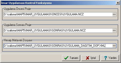 2.9. Kontrol Fonksiyonları 2.9.1.