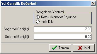 Yukarıdaki değerler verildikten sonra, kurbun yerleştirilmesi gereken Ada/ Parsel köşeleri gösterilir. İşlem Nasıl Yapılır?