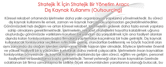 (Outsourcing) Sayesinde İK Rekabet Avantajı Nasıl Kazanır?