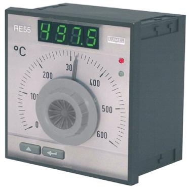 Tip RE55 Analog ayarlı kontrol cihazları ANALOG AYARLI SICAKLIK KONTROL CİHAZI Opsiyon : bir alarm çıkışı ve butonlu yapılandırılabilir tip Sıcaklık girişi ( termokupl veya dirençli termometreler ),