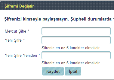 3.4 Kullanıcı Adımı Unuttum Portal hesabına erişim sorunu yaşayan kullanıcılar kullanıcı adı sorgulama seçeneğini kullanabilir.