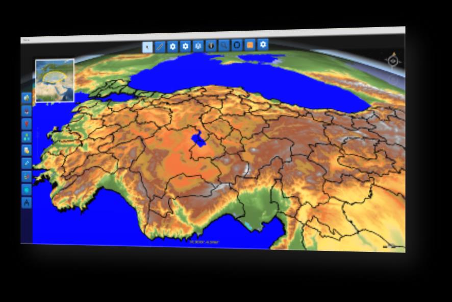 MEANSAL MEKANSAL BİLGİ SİSTEMİ BİLEŞENLER MODÜLÜ Coğrafi veri temin hizmeti, verilerin analizi ve entegrasyonu Afet yönetimi amaçlı mekânsal veritabanının oluşturulması Coğrafi veri girişlerinin