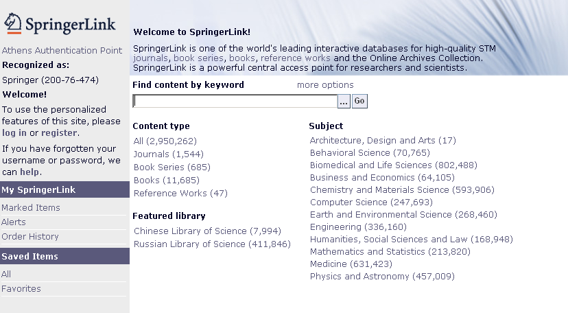 ereferans Yayınlar SpringerLink