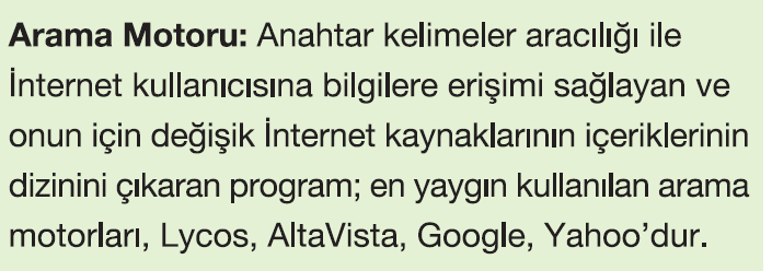 Gelişmiş aramada ortaya çıkan sonuçları çeşitli uygulamalar yaparak