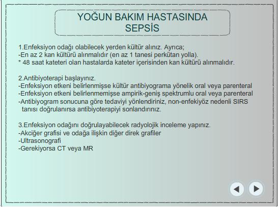 Uzmn hekimlerle ypıln görüşmeler sonucund hekimlerin klinikte en çok kullndıklrı skor/skllrın isimleri lınmıştır.