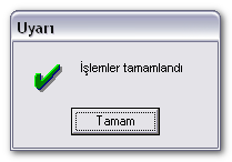 Sıralama Varsayılan olarak önce departmanına daha sonra personel adına göre sıralı gelen liste, departman adından sonra personel koduna göre sıralı olacak şekilde de alınabilir.