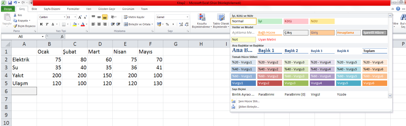 İM 4.1 Biçimlendirme Excel dosyaları çalışma kitabı olarak adlandırılır. Her çalışma kitabı da çalışma sayfalarından oluşur.