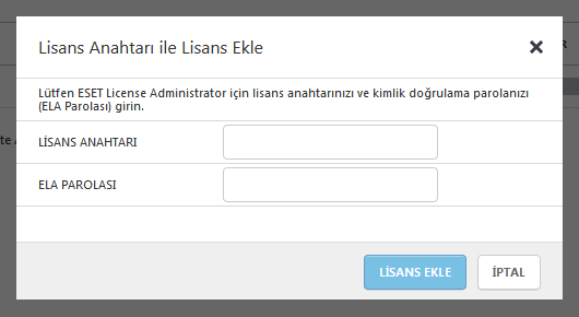 4.1.3 Birim dağıtımı isteyin Birim dağıtımı isteme işlevini kullanarak bir lisans sahibinden dağıtım talep edebilirsiniz. 1.