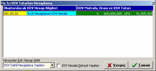 4.1.4.1. Miktar Girişi Miktar girişi butonuna basarak; üzerinde bulunduğunuz işlem satırı için Miktar girişi yapabilirsiniz. Kısayol tuşu Alt+F2`