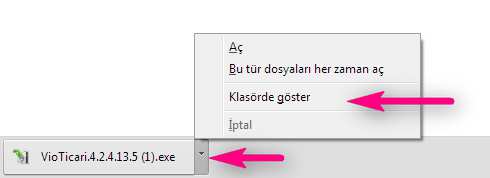 Kullanıcı adı ve şifre bilgileri doldurularak Giriş Yap butonuna tıklanır.