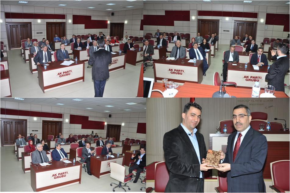 olarak Eğitimci- Yazar Mehmet Ali ÇİÇEKÇİ katıldığı seminere, belediyemiz personellerinden 25+25 kişi katılmıştır.