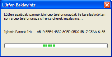 4.) Bu aşamadan sonra e-posta gönderebilmek için ekranın sağ üst köşesinde yer alan Digitally Sign ikonu seçili hale getirilir.