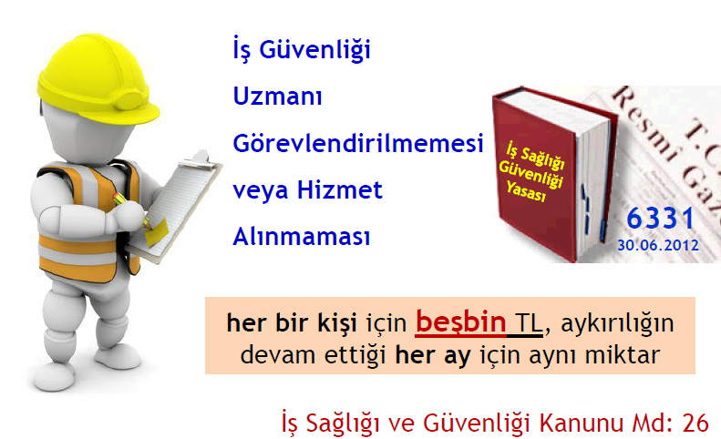 İş Sağlığı ve Güvenliği Hizmetleri 5.