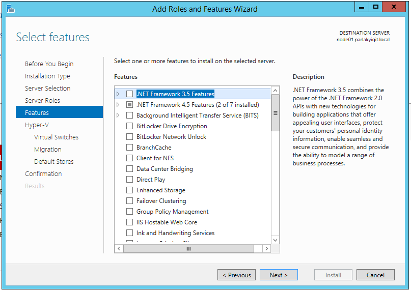 Windows Server 2012 R2 Hyper-V Failover Cluster Kurulum ve Yapılandırma-11