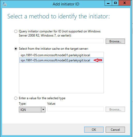 Windows Server 2012 R2 Hyper-V Failover Cluster Kurulum ve Yapılandırma-52 Yine Accsess Server ekranına
