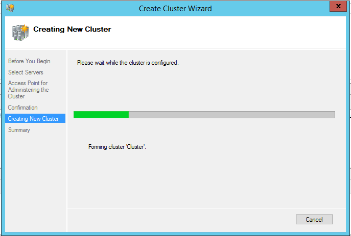 Windows Server 2012 R2 Hyper-V Failover Cluster Kurulum ve Yapılandırma-97 Creatin New