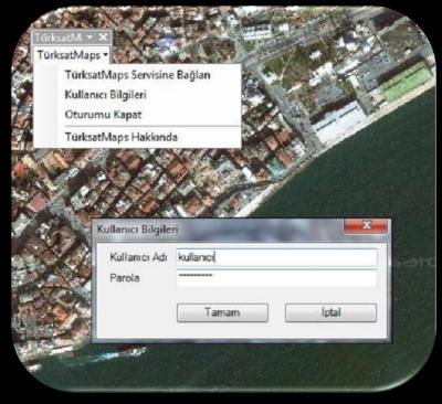 TürksatMaps Portali-TürksatMaps Eklentisi altlık harita servisi Masaüstü CBS yazılımları için eklenti Güncel altlık veri üzerinden sayısallaştırma