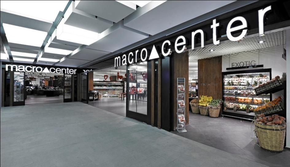 Macrocenter Süpermarketleri Gurme Alışveriş ve Size Özel Mağaza Sayısı: 23 400-2.500 m 2 / 10.