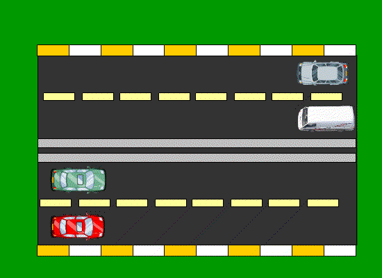 İki Yönlü Karayolu: Taşıt yolunun her iki yönde taşıt trafiği için kullanılmasına iki yönlü karayolu denir.