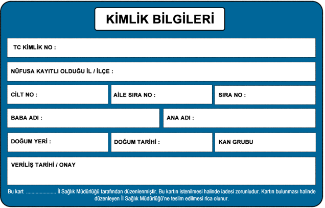 Ek- 7 Kimlik Kartı Örneği NOT: http://www.titck.gov.tr/unitdetails.aspx?