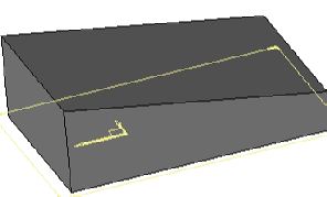 Follow tangent edges seçenei YES konumunda iken kenar çizgisine teet olan çizgilerde seçili konuma gelecektir. Radius olarak yaplacak yuvarlatmann yarçap deeri yazlr.