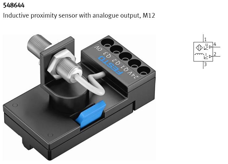 Inductive proximity sensor with anologue output M12 Inductive proximity sensor with anologue output, bobinden oluşan paralel rezonans devresinden oluşturulmuş bir osilatör, bir kapasitör ve bir