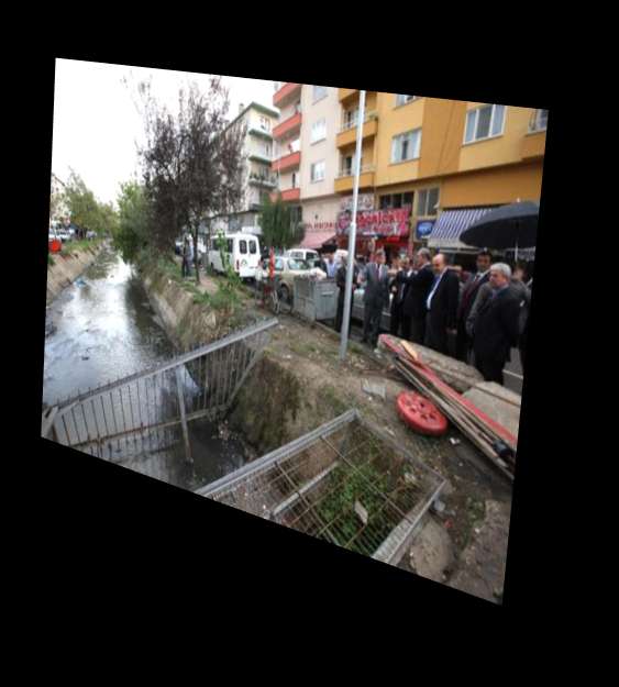 Deresi Islahı Şevket Yılmaz Hastanesi Arkası Dere Düzenlemesi Çalı Deresi