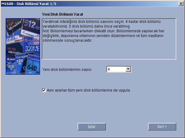 VIP X1600 Internet Tarayıcı Kullanarak Konfgürasyon tr 51 5.18.1 Bölüm Oluşturma Maksmum bölüm sayısı önceden belrlenmştr ve modül üzerndek vdeo grş sayısı le aynıdır.