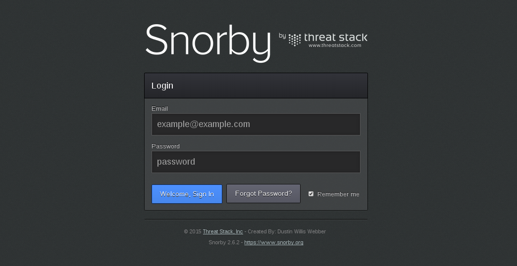 Saldırı Tespit Sisteminin ( Snort ) Arayüzüne Giriş Saldırı tespit sisteminin snort un arayüzüne giriş yapmak için masaüstünde bulunan snorby ikonuna çift tıklayarak