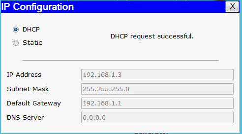 İki seçenek mevcuttur. DHCP seçeneği aktif olursa bir DHCP sunucudan IP kiralamak suretiyle PC otomatik olarak yapılandırılacaktır.