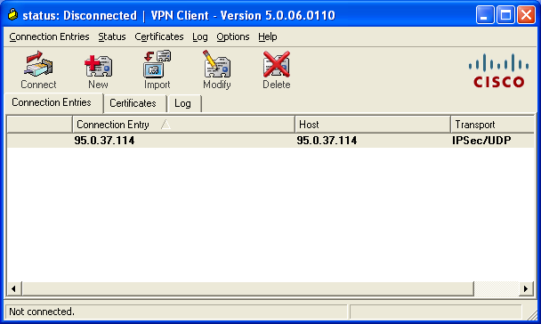 Görüntülenen ekranda belirtilen yerlere aşağıdaki veriler girilir. a) Connection Entry kısmında bağlantı adı istenildiği gibi isimlendirebilir. b) Host kısmına 95.0.37.114 IP adresini girilir.