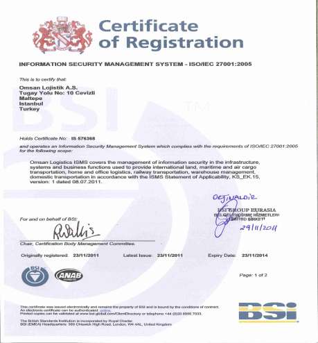 Kalite Belgeleri ISO 9001: Kalite Yönetim Sistem Belgesi ISO 10002: MüĢteri Memnuniyeti ve ġikayet Yönetimi Sertifikası