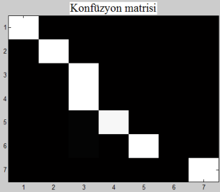 matris karşılaşılan tüm konumların birbirinden farklı olduğunu ve herhangi bir çevrim kapamanın algılanmadığı belirtmektedir.