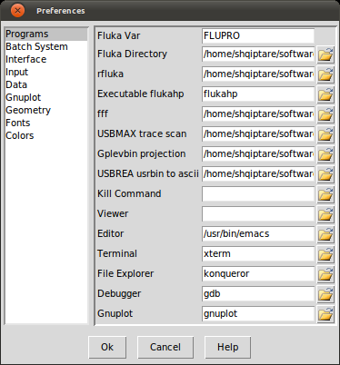FLUKA Araçları (FLAIR) FLUKA Advanced Interface http://www.fluka.
