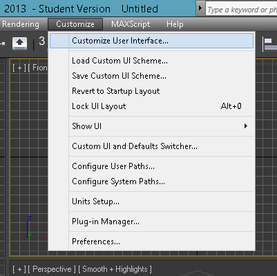 CUSTOMIZE USER INTERFACE ARAYÜZLE İLGİLİ ÇOĞU AYARIN