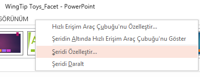 PowerPoint 2013 le ilgili yardım alma PowerPoint in önceki sürümlerini kullandıysanız, büyük olasılıkla PowerPoint 2013 te bazı komutların nerede bulunabileceğini soruyorsunuzdur.