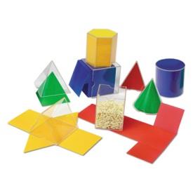 LER0416-6 Six-Colour Tangrams, Set of 30 Tangram: Yedi adet üç ve dört kenarlı şekillerden oluşan Çin bilmecesi.